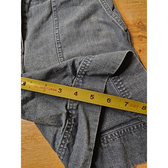 Lauren Ralph Lauren High Waisted Vintage Denim Jean Shorts Size 2P Cargo Preppy - Picture 5 of 8